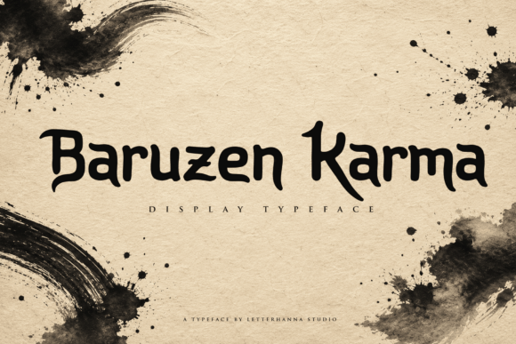 Baruzen Karma: Where Ancient Brush Meets Modern Street