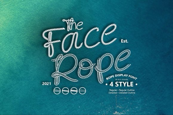 Face Rope: A Display Font That Brings Playful Energy to Your Projects