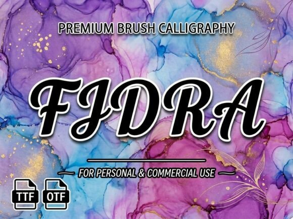 Fidra: The Handcrafted Script Font with Endless Creative Appeal
