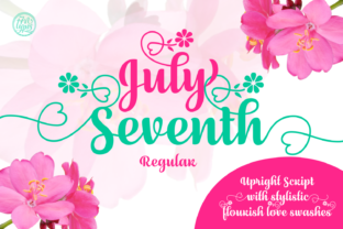 July Seventh: A Handcrafted Script for Memorable Design