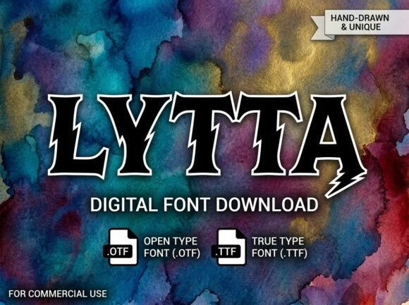 Lytta: The Display Font for Bold, Unforgettable Branding