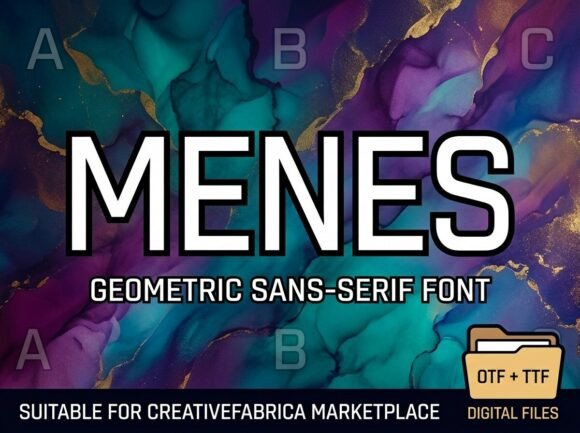 Menes: A Typeface for Bold, Unforgettable Branding